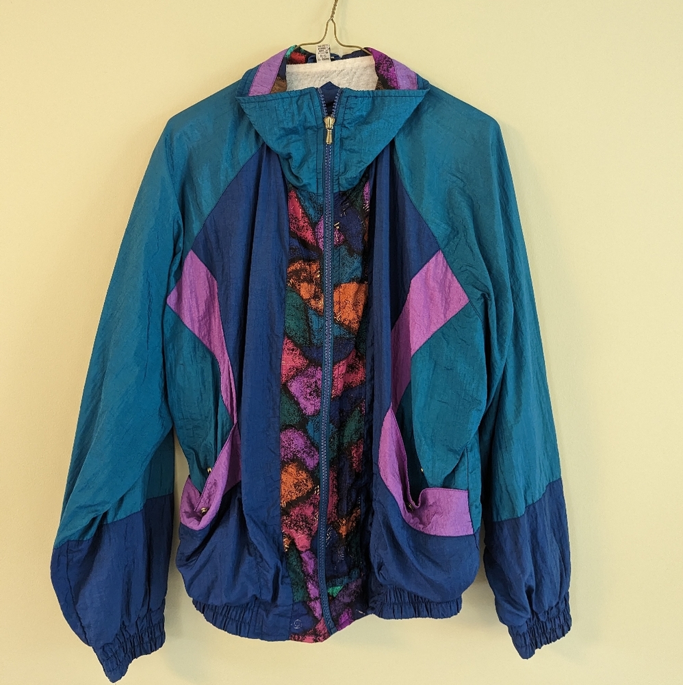 80's retro/vinatge bomber jacket